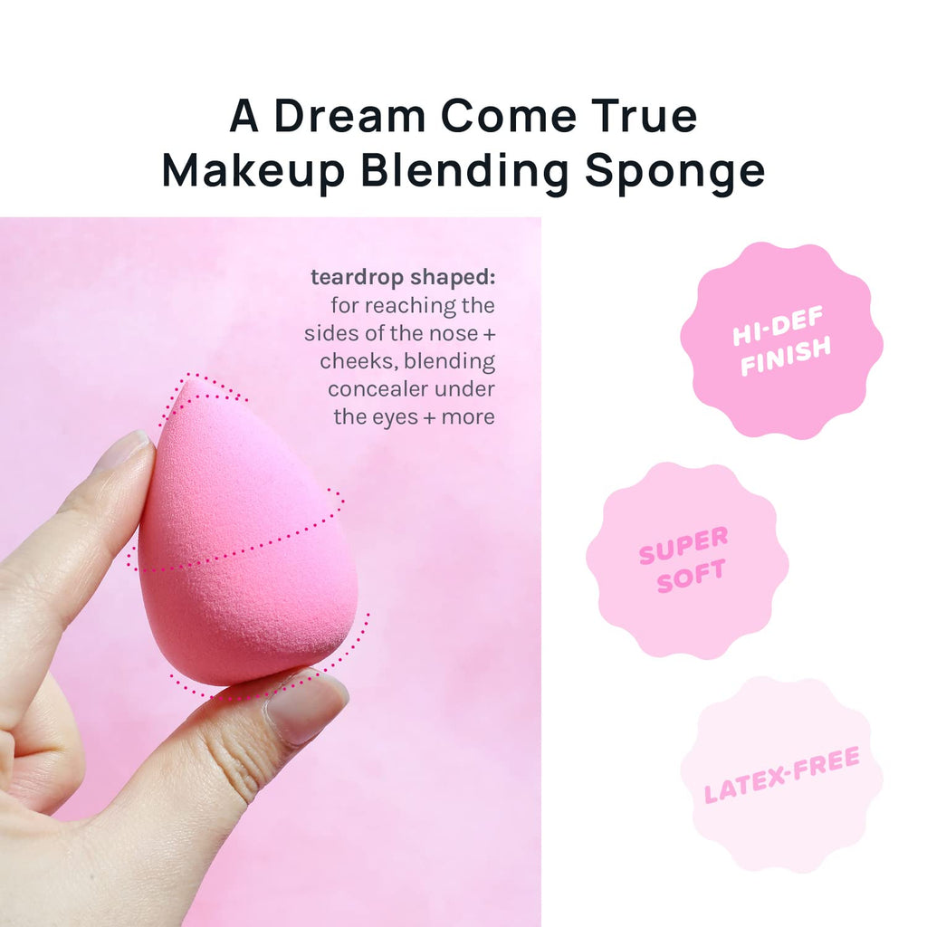 AOA Studio Collection makeup Sponge Set Latex Free and High-definition Set of 6 makeup Wonder blender For Powder Cream and Liquid, Super Soft Wonder Beauty Cosmetic - TrustMedUSA