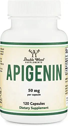 Apigenin Supplement - 50mg per Capsule, 120 Count (Powerful Bioflavonoid Found - TrustMedUSA