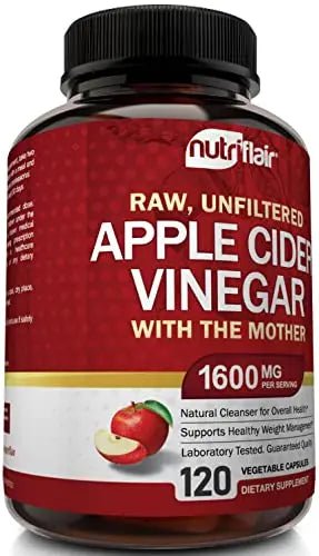 Apple Cider Vinegar Capsules with The Mother - 120 Vegan ACV Pills - TrustMedUSA