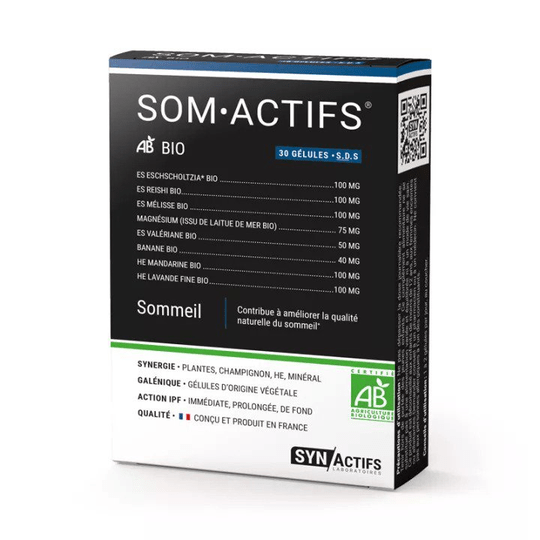 Aragan Synactifs SomActifs Organic 30 Capsules - TrustMedUSA