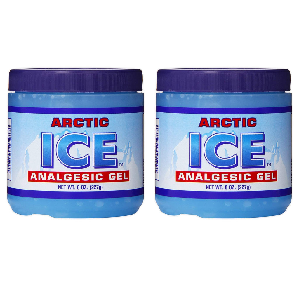 Arctic Ice Analgesic Gel - 8 Oz. (Pack of 2) - TrustMedUSA