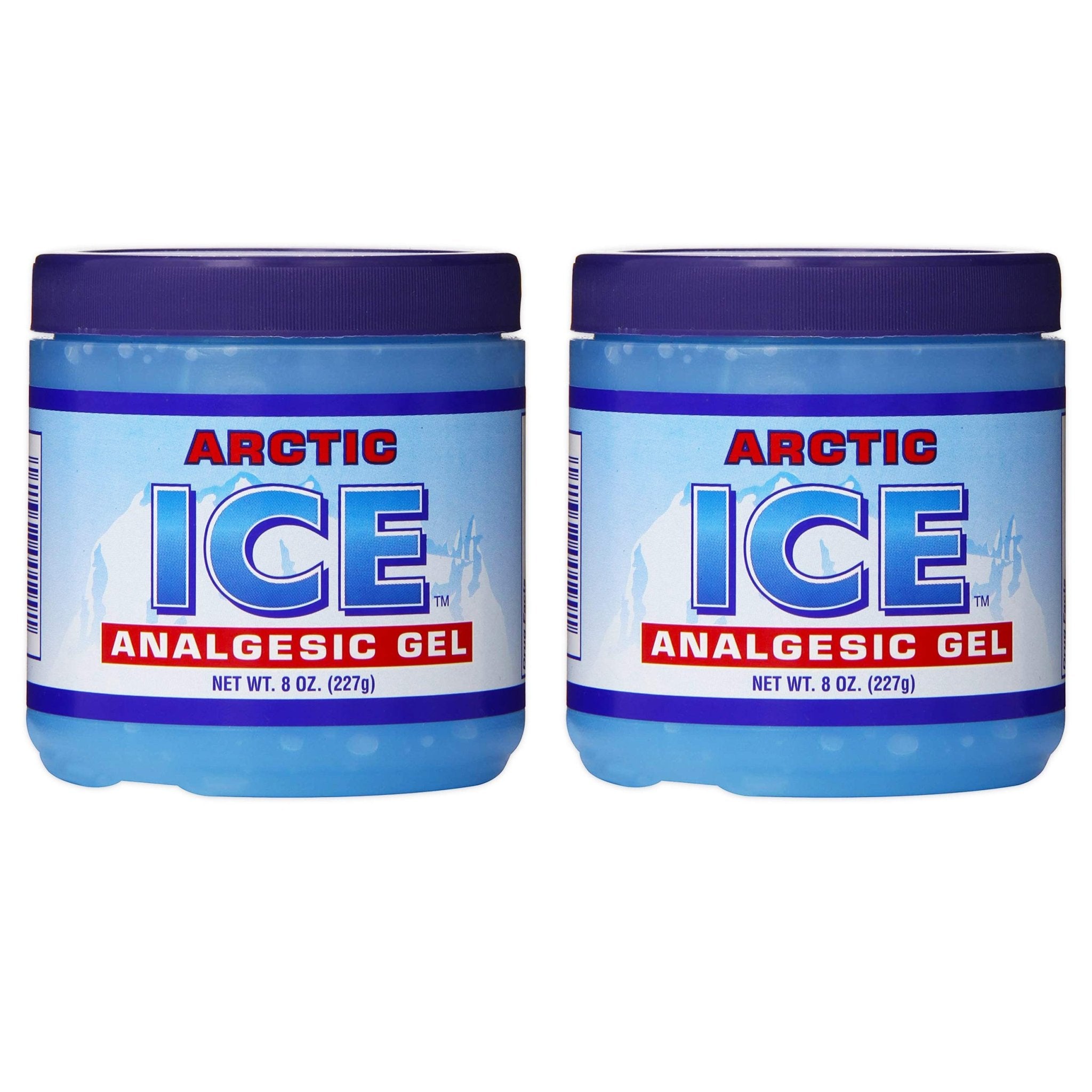 Arctic Ice Analgesic Gel - 8 Oz. (Pack of 2) - TrustMedUSA