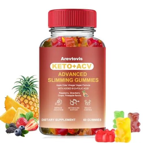 Arevtovis Apple Cider Vinegar Gummies - Boost Energy, Detox & Support Gut Health ACV - TrustMedUSA