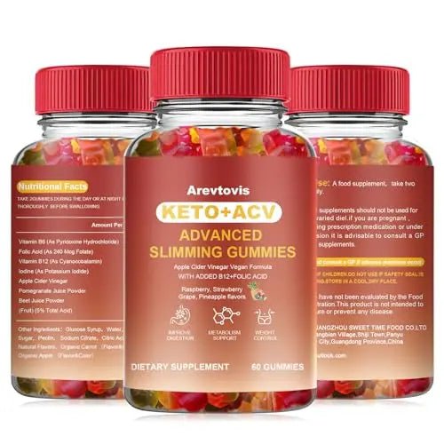 Arevtovis Apple Cider Vinegar Gummies - Boost Energy, Detox & Support Gut Health ACV - TrustMedUSA