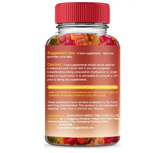 Arevtovis Apple Cider Vinegar Gummies - Boost Energy, Detox & Support Gut Health ACV - TrustMedUSA