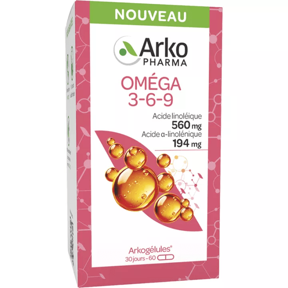 Arkocaps Omega 3-6-9 60 capsules - TrustMedUSA