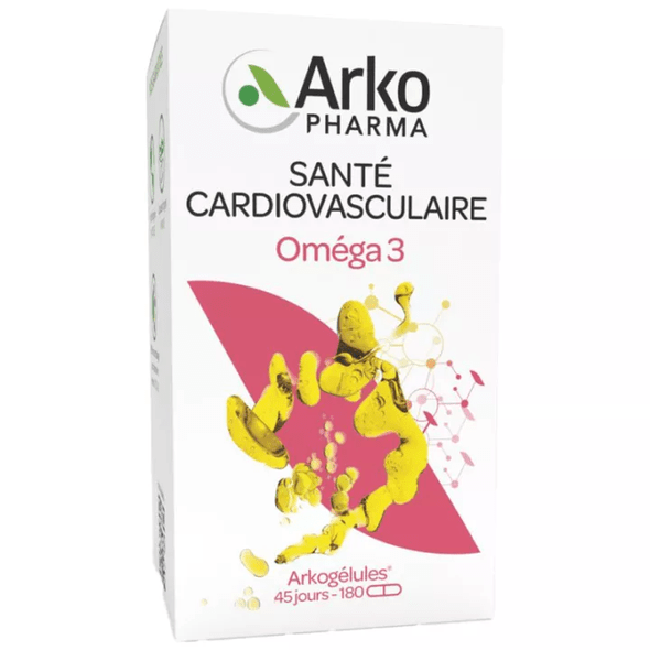 Arkocaps Oméga 3 Bon Fonctionnement Cardiovasculaire - TrustMedUSA