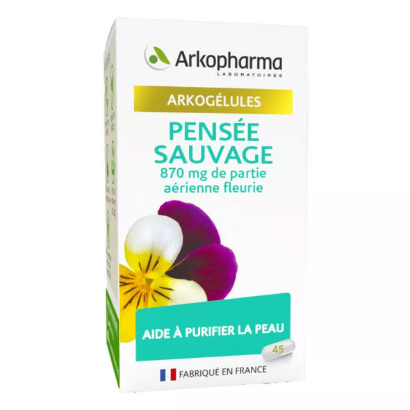 Arkocaps Pensée Sauvage Purifier la Peau - TrustMedUSA