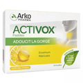 Arkopharma Activox Softens The Throat 24 lozenges - Honey Lemon Flavor - TrustMedUSA