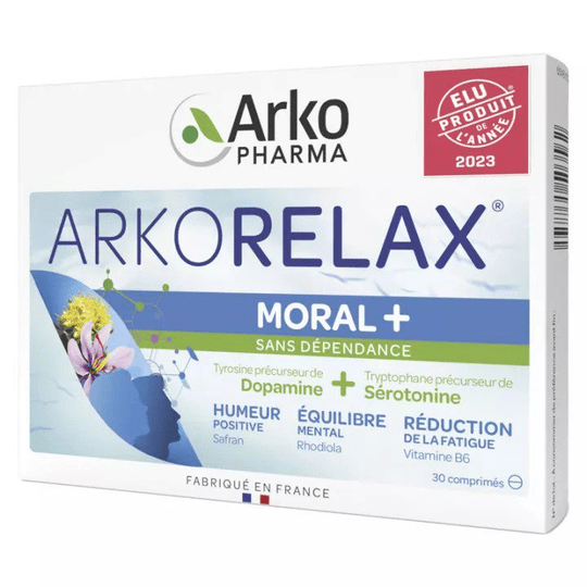 Arkopharma Arkorelax Moral+ 30 Tablets - TrustMedUSA