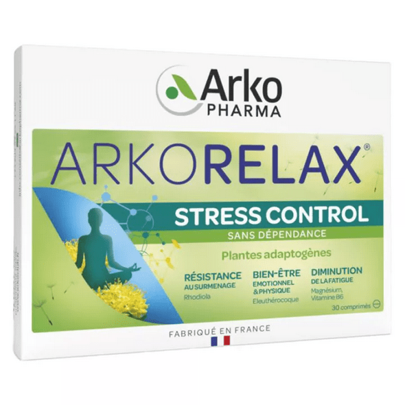 Arkorelax Stress Control Sérénité 30 tablets - TrustMedUSA