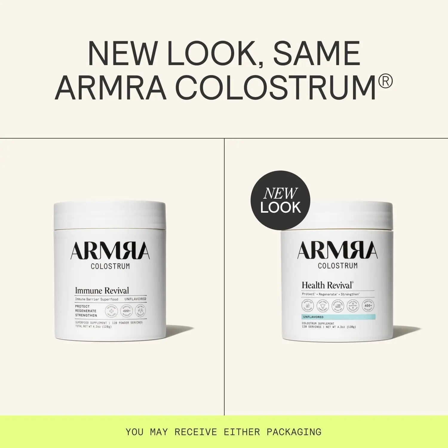 ARMRA Colostrum Powder | Unflavored | Gut Health & Bloating | Skin & Hair | Immunity | Keto, Gluten & Fat-Free | 120 Servings - TrustMedUSA