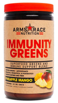 Arms Race Nutrition Immunity Greens Superfood Greens and Immune Support Blend - 9.2 oz. (30 Servings) (Pineapple Mango) - TrustMedUSA