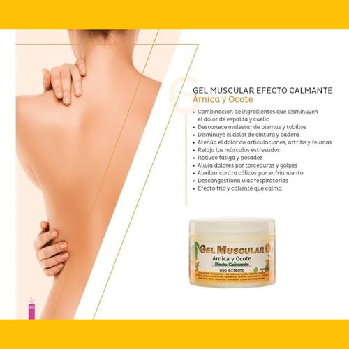Arnica and Ocote Muscle Gel 350grs. - TrustMedUSA