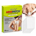 Arnica Hydrogel Pain Relief Patches | Natural Relief for Muscle, Joint, Bruises & Swelling | Flexible, Non-Greasy & Long-Lasting | Great for Back, Knee & Neck Pain (3.9"x4.7", 10, Count) - TrustMedUSA