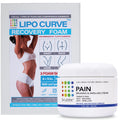 Arnica Montana Bruising & Swelling Cream & LipoCurve Foam Post Surgery Pads Bundle, for Liposuction Post Surgery Recovery & Lymphatic Drainage - TrustMedUSA