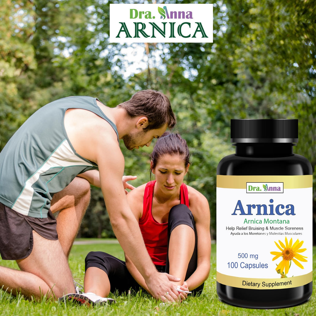 Arnica Montana Capsules 500mg 100 Capsules - TrustMedUSA