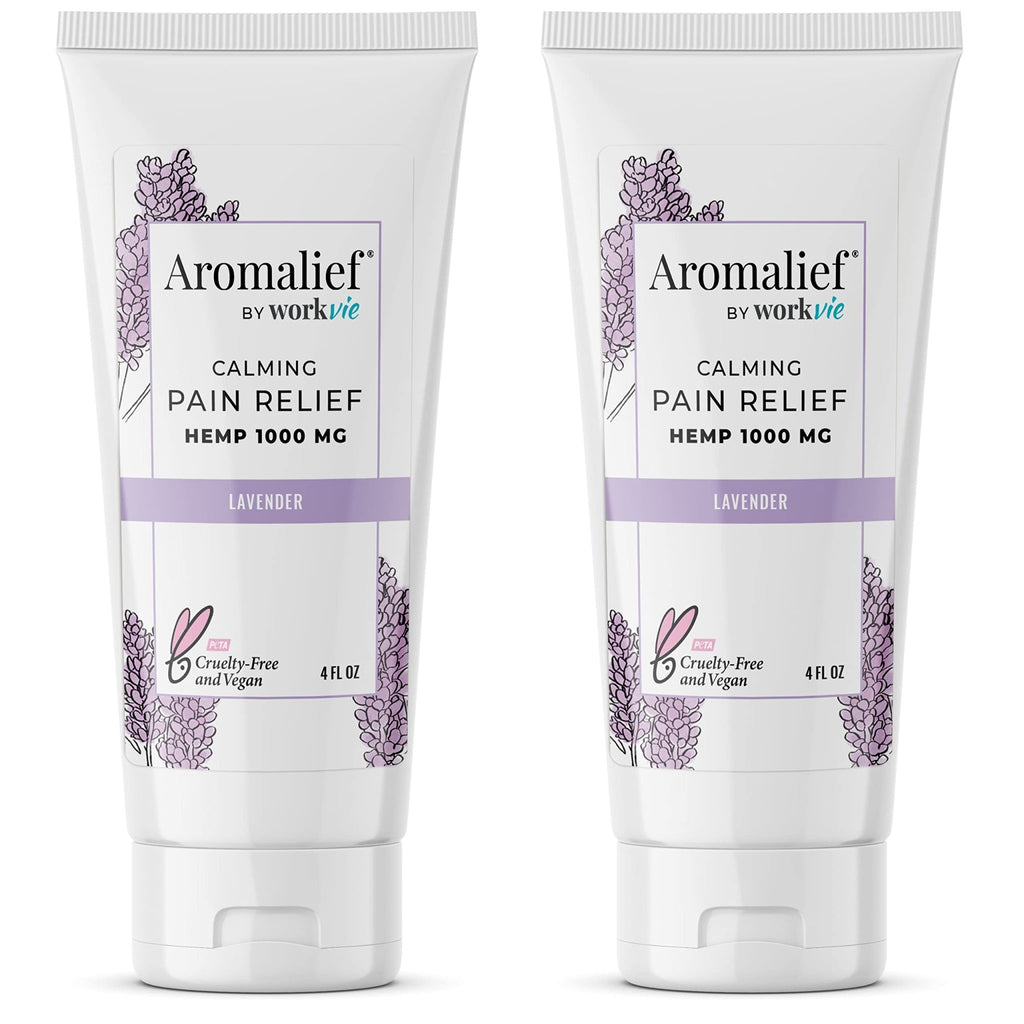 Aromalief Lavender Relief Therapy Cream 2PK - TrustMedUSA