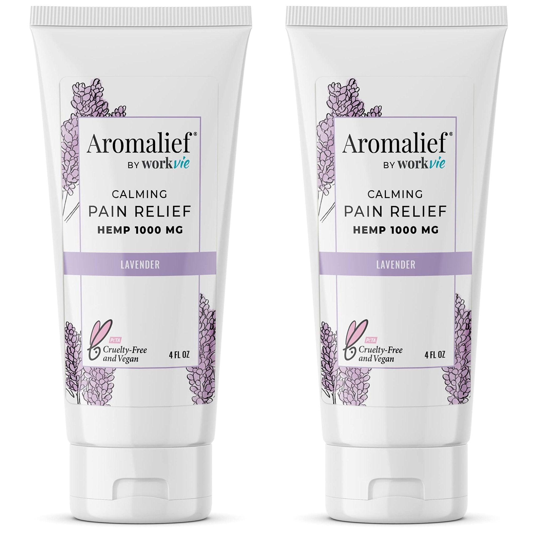 Aromalief Lavender Relief Therapy Cream 2PK - TrustMedUSA