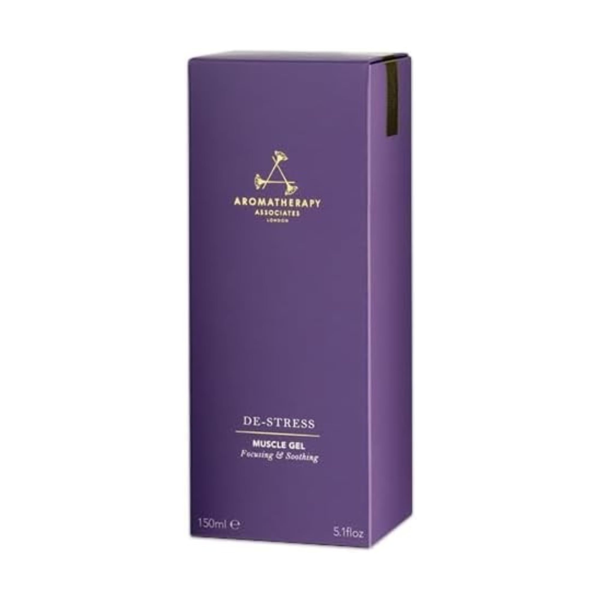 Aromatherapy Associates De-Stress Muscle Gel, Cooling & Warming Massage Gel with Ginger, Black Pepper & Rosemary Essential Oils for Daily Tension & Post-Activity Comfort, 5.07 oz - TrustMedUSA