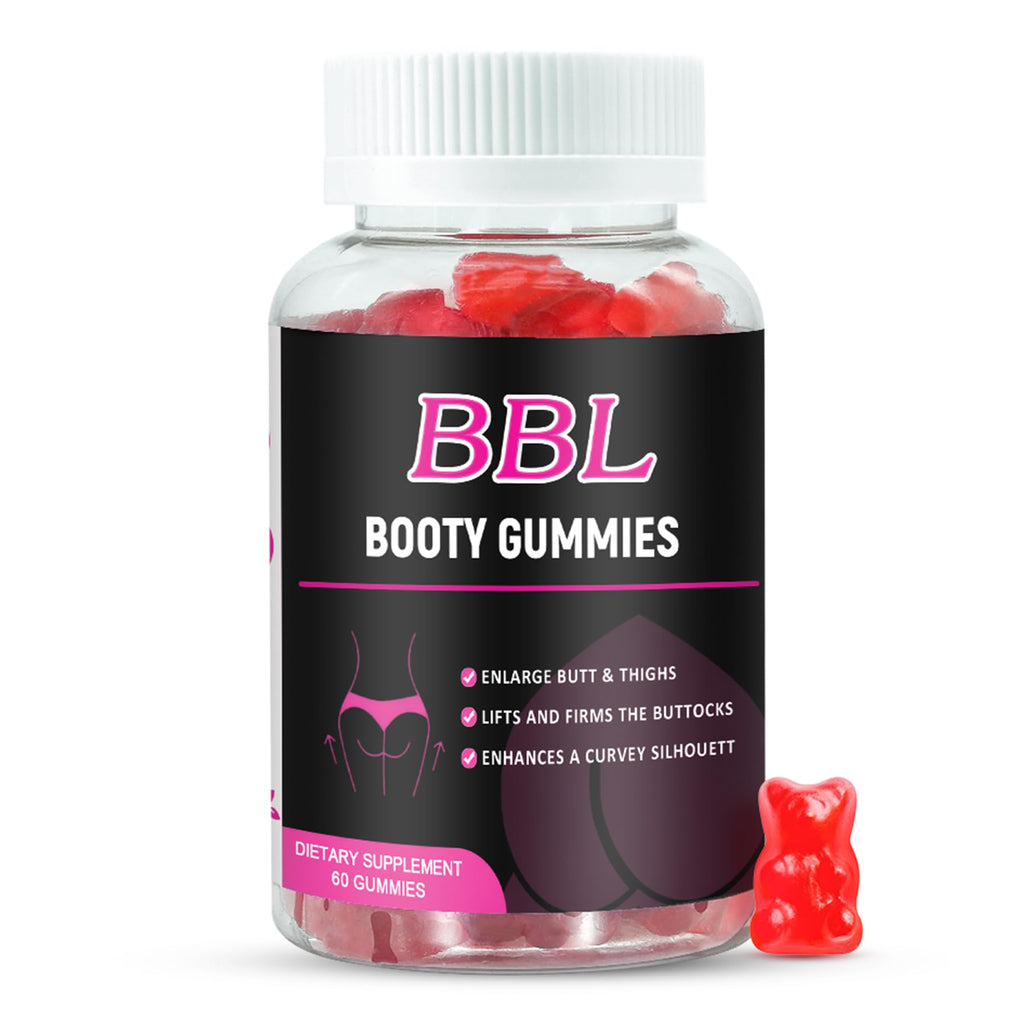 Aromlife BBL Gummies for Women, 60 Count Bear Shape Booty Gummies with Herbal Ingredients, BBL Vitamin Gummy with Fenugreek, Asian Ginseng, Motherwort, Saw Palmetto, Anise Seed & Vitamin C - TrustMedUSA