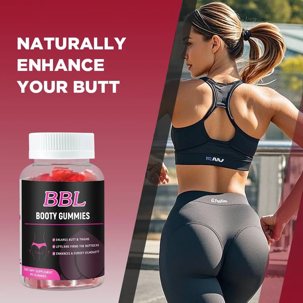 Aromlife BBL Gummies for Women, Pack of 3, Bear Shape Booty Gummies with Herbal Ingredients, BBL Vitamin Gummy with Fenugreek, Asian Ginseng, Motherwort, Saw Palmetto, Anise Seed & Vitamin C - TrustMedUSA