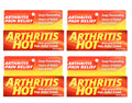Arthritis Hot Pain Relief Creme 3 oz (Pack of 4) - TrustMedUSA