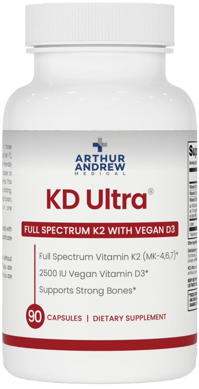Arthur Andrew Medical, KD Ultra, Immunity, Heart and Bone Health, 90 Capsules - TrustMedUSA