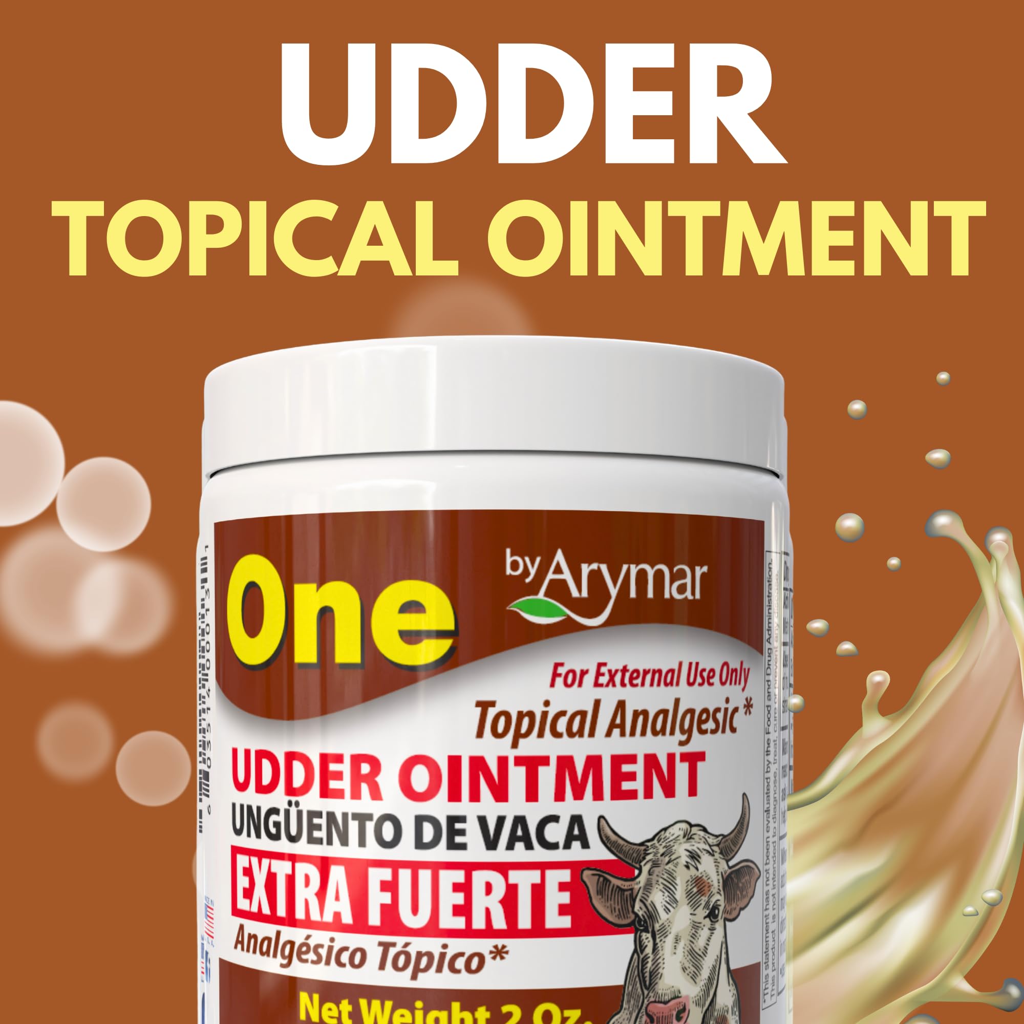 Arymar Udder Ointment: Intensive Soothing Cream for Muscle and Joint Comfort, Topical Balm for Tired Muscles and Skin manteinence, Traditional Formula, 2.6 oz - TrustMedUSA