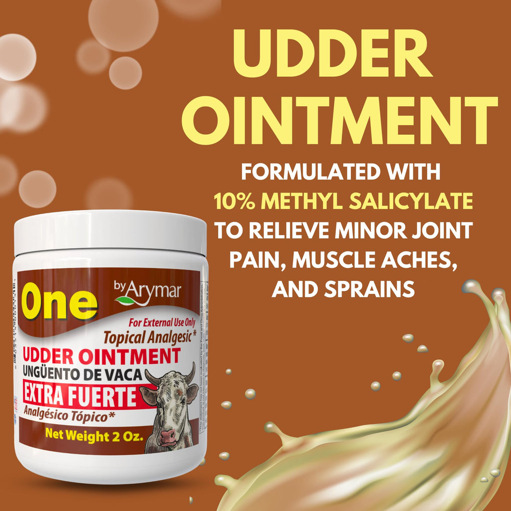 Arymar Udder Ointment: Intensive Soothing Cream for Muscle and Joint Comfort, Topical Balm for Tired Muscles and Skin manteinence, Traditional Formula, 2.6 oz - TrustMedUSA