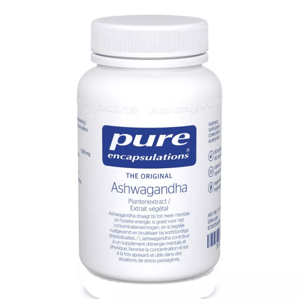 Ashwagandha Pure Encapsulation 60 caps - TrustMedUSA