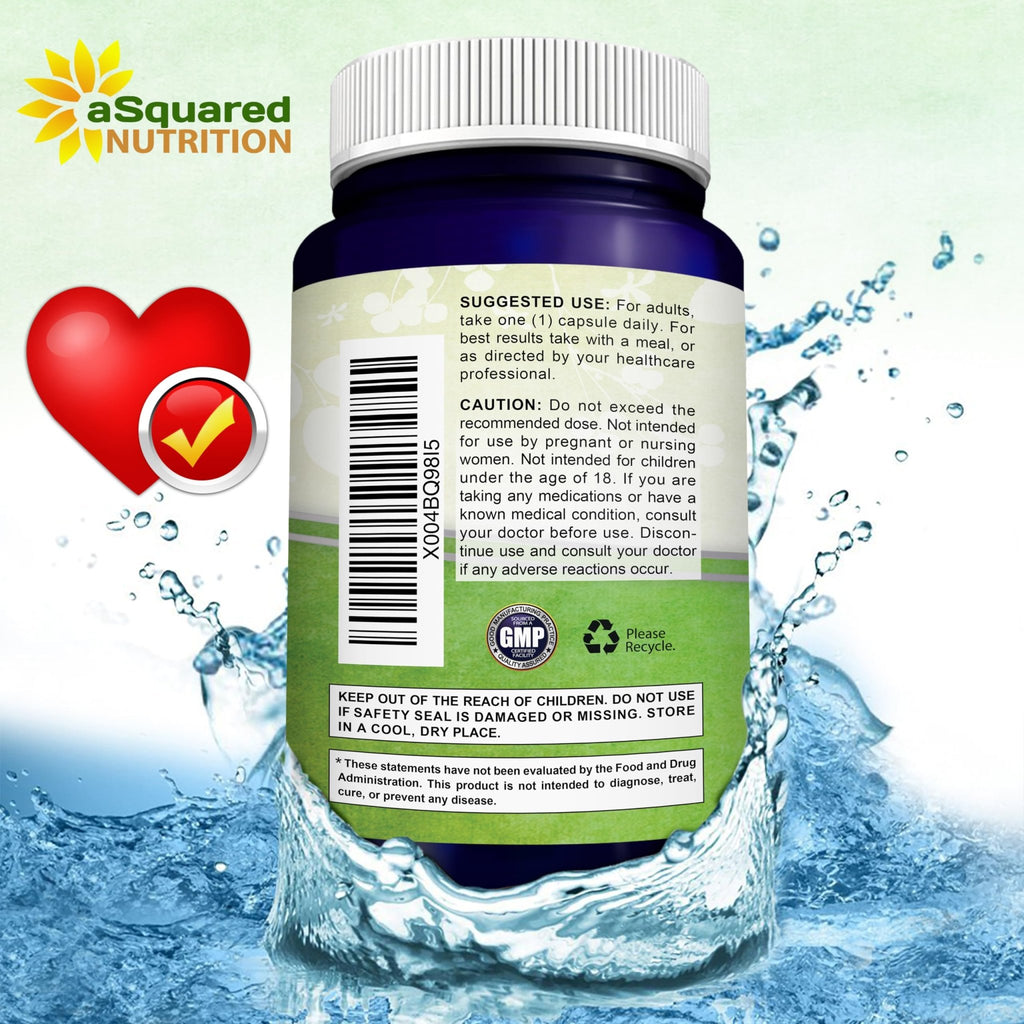 aSquared Nutrition CoQ10 (400mg Max Strength, 200 Capsules) - High Absorption Vegan Coenzyme Q10 Powder - Ubiquinone Supplement Pills, Extra Antioxidant CO Q-10 - TrustMedUSA