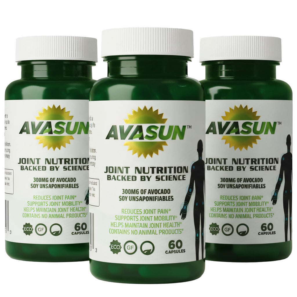 ASU Joint Support Supplement – 300mg Avocado Soy Unsaponifiables for Joint Comfort, Mobility & Cartilage Health, Clinically Studied, Plant-Based, Non-GMO, Gluten-Free, 60 Capsules (6 Month Supply) - TrustMedUSA