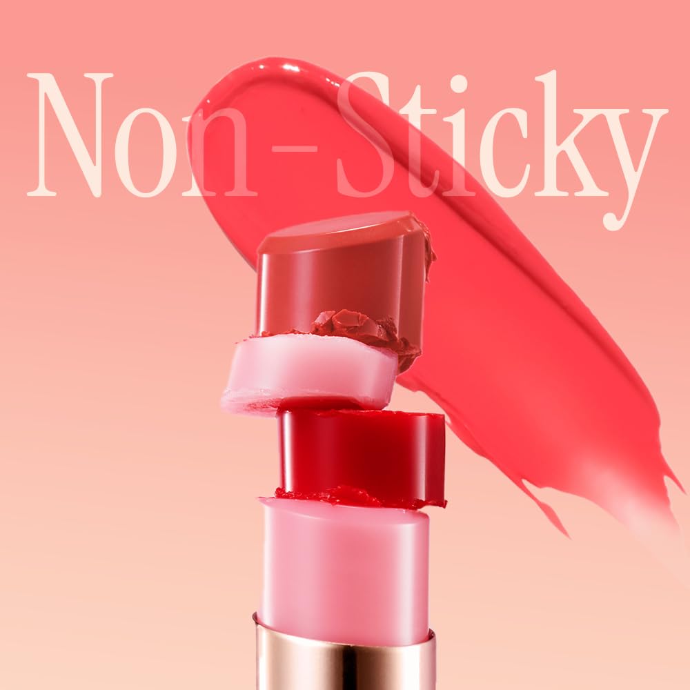 athé Everyday Tinted Lip Set – Tinted Lip Balm Stick with Madecassoside, Ceramide & Squalane, Includes Lip Pouch | Hydrating, Non-Sticky, Vegan K-Beauty Lip Care - TrustMedUSA
