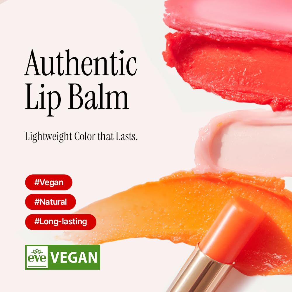 athé Everyday Tinted Lip Set – Tinted Lip Balm Stick with Madecassoside, Ceramide & Squalane, Includes Lip Pouch | Hydrating, Non-Sticky, Vegan K-Beauty Lip Care - TrustMedUSA