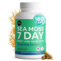Atlantic Naturals Sea Moss Capsules – 7 Day Herbal Blend for Liver & Gallbladder Wellness – with Dandelion Root, Milk Thistle, Burdock Root, Red Clover & Chanca Piedra – 180 Count Sea Moss Capsules - TrustMedUSA