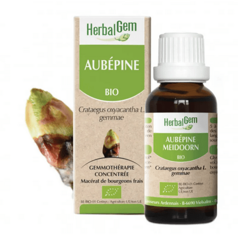 Aubépine BIO Macérat mère bourgeons Flacon 30 ml HERBALGEM - TrustMedUSA