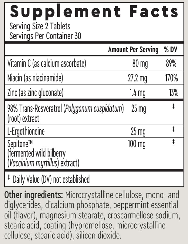 AURELIA Skin Perfection | Advanced Cellular Anti-Aging Supplement | Enhance Skin Clarity, & Tone | with Zinc, Resveratrol, Niacinamide, Ergothioneine, & Vitamin C - TrustMedUSA