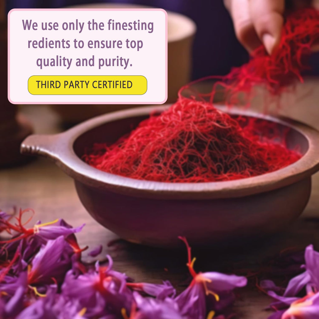 Auren Saffron Supplements,Advanced 10-in-1 Wellness Supplement | Ashwagandha, Fat-Soluble Vitamin C, Saffron Extract, Magnesium, Turmeric | 60 Vegan Capsules | Non-GMO - TrustMedUSA