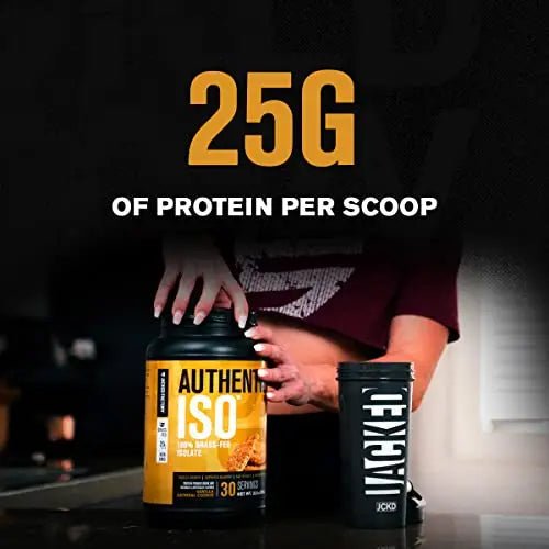 Authentic ISO Grass Fed Whey Protein Isolate Powder - Low Carb, Non-GMO Muscle - TrustMedUSA