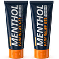 AVCOO 4% Menthol Pain Relief Gel, Cooling Sensation for Arthritis, Knees, Joint, Sore Muscle, Neck, Shoulder and Lower Back Pain Relief, Grease-Free Gel, 2 Packs (3 OZ Per Pack) - TrustMedUSA
