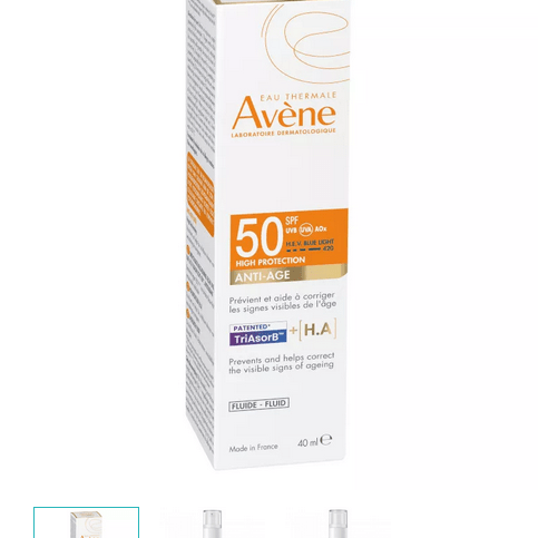 AVENE Sun Anti-aging Fluid SPF 50 40ml - TrustMedUSA