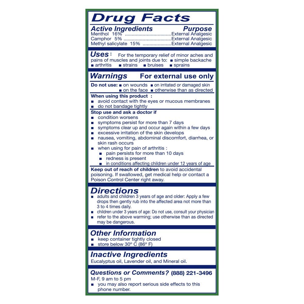 Axe Brand Medicated Oil (Muscle, Joint, and Backache Pain Relief) (1.89 fl oz) (6 Bottles) (Solstice) - TrustMedUSA