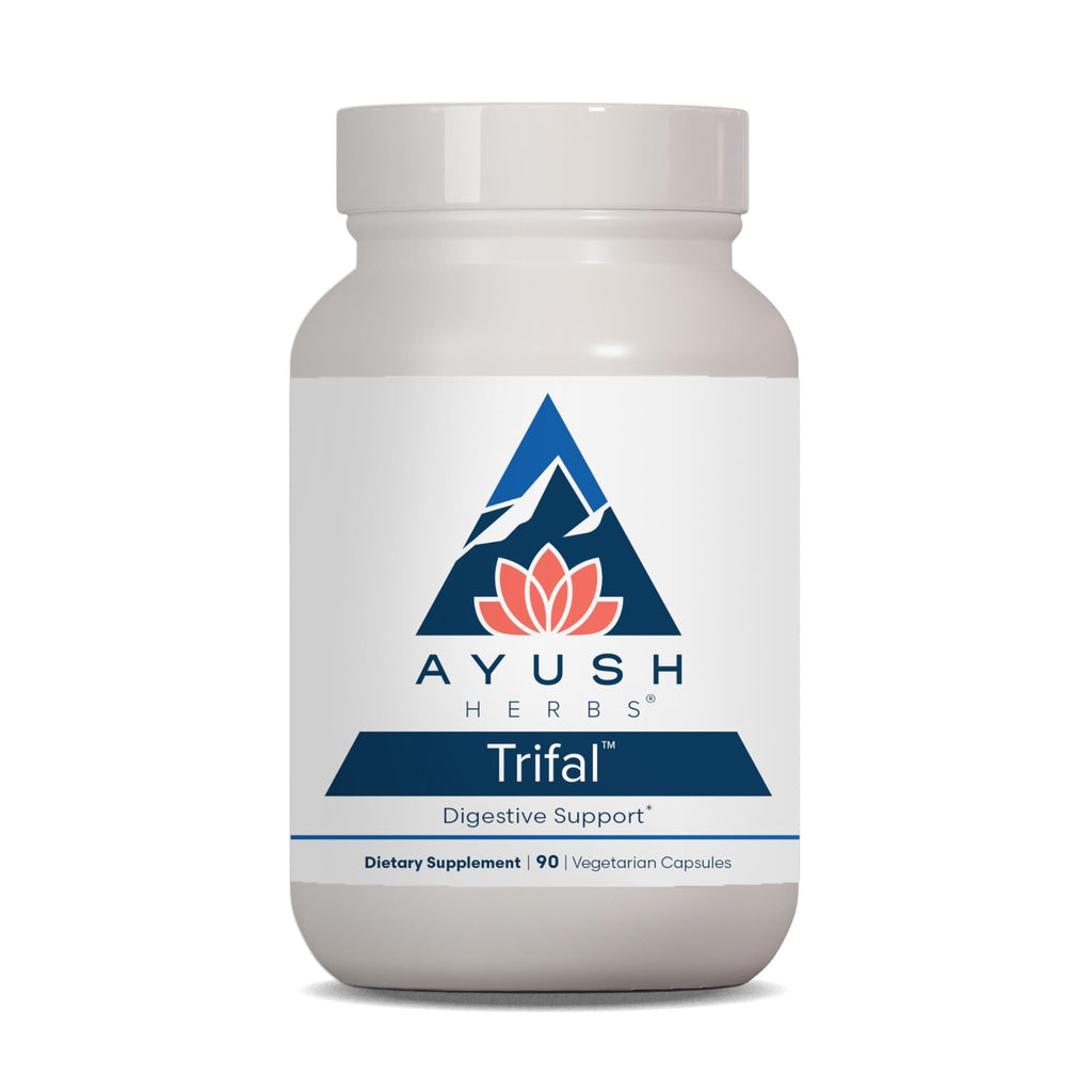 Ayush Herbs Trifal Digestive Support with Amla - Triphala Supplement for Women & Men, Promotes Balanced Digestion, Antioxidant Rich, Made with Organic Ingredients - 90 Vegetarian Capsules (1 Count) - TrustMedUSA