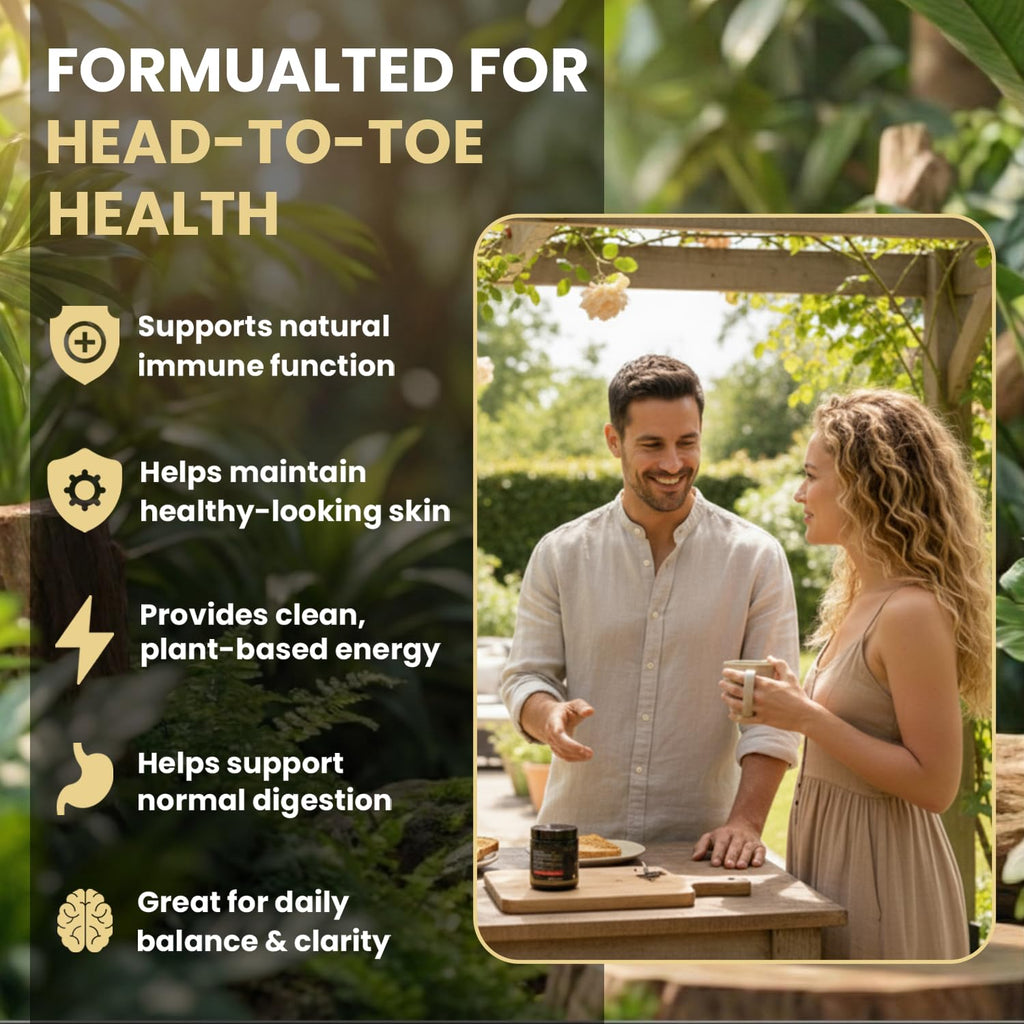AZ ApexZone True Sea Moss Capsules Black Seed Oil Ashwagandha Burdock Root, Tumeric Supplement with Manuka Honey, Dandelion Root ACV - 60 Capsules - Multi Vitamin - TrustMedUSA