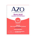 AZO® Boric Acid Vaginal Suppositories for Women, Helps Support Odor Control with Clinically Studied Boric Acid, Non-GMO, 30 Count - TrustMedUSA