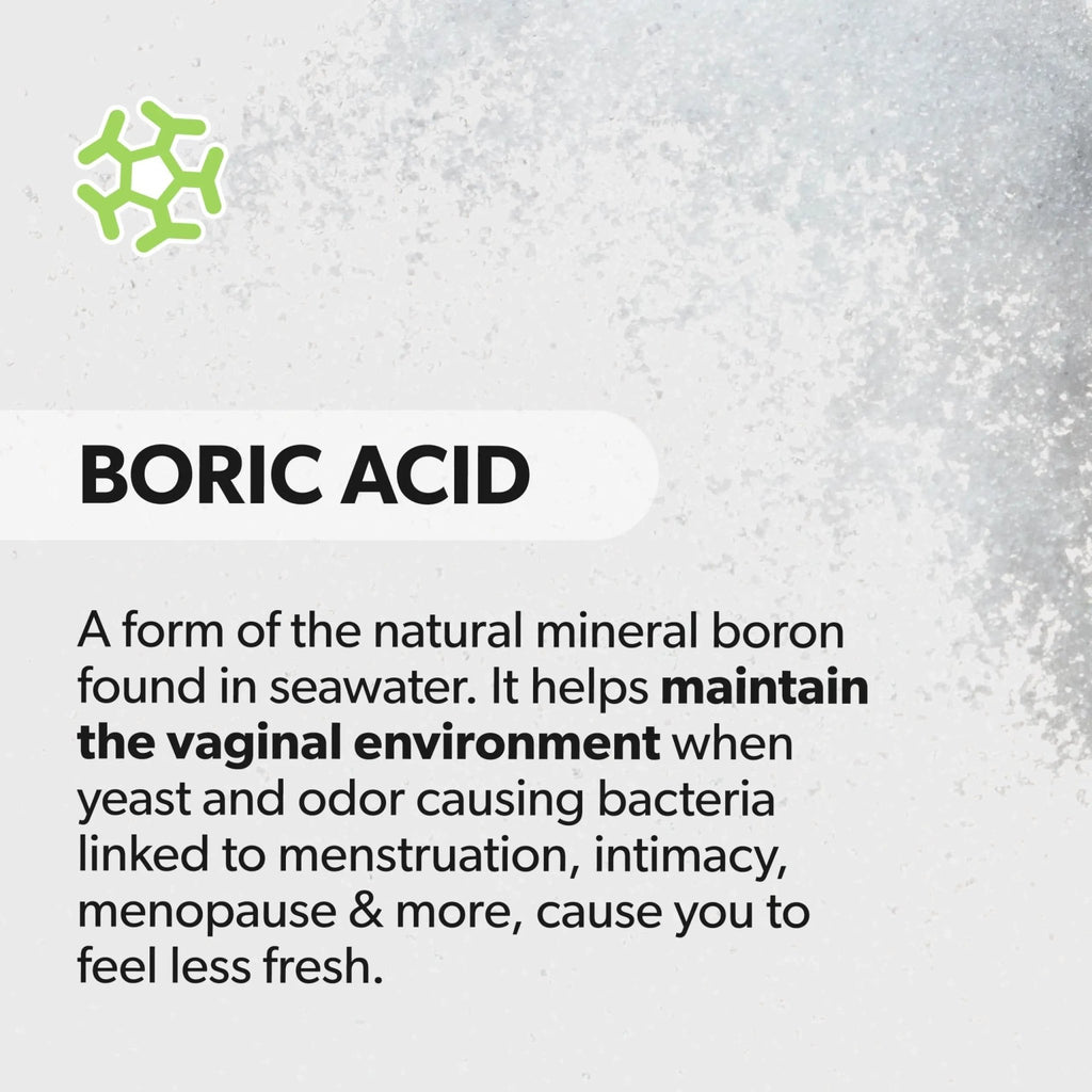AZO® Boric Acid Vaginal Suppositories for Women, Helps Support Odor Control with Clinically Studied Boric Acid, Non-GMO, 30 Count - TrustMedUSA