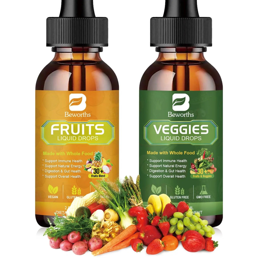 B BEWORTHS Fruits and Veggies Supplement - Balance of Natural Fruit and Vegetable - TrustMedUSA