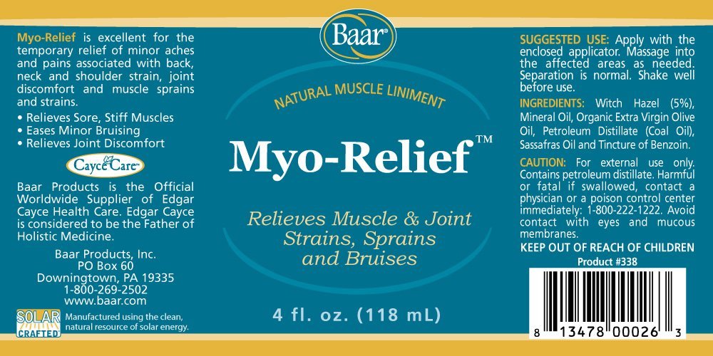Baar Myo Relief, 4 oz. - TrustMedUSA