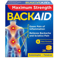 BACKAID Pills 28 Tablets (Pack of 6) - TrustMedUSA